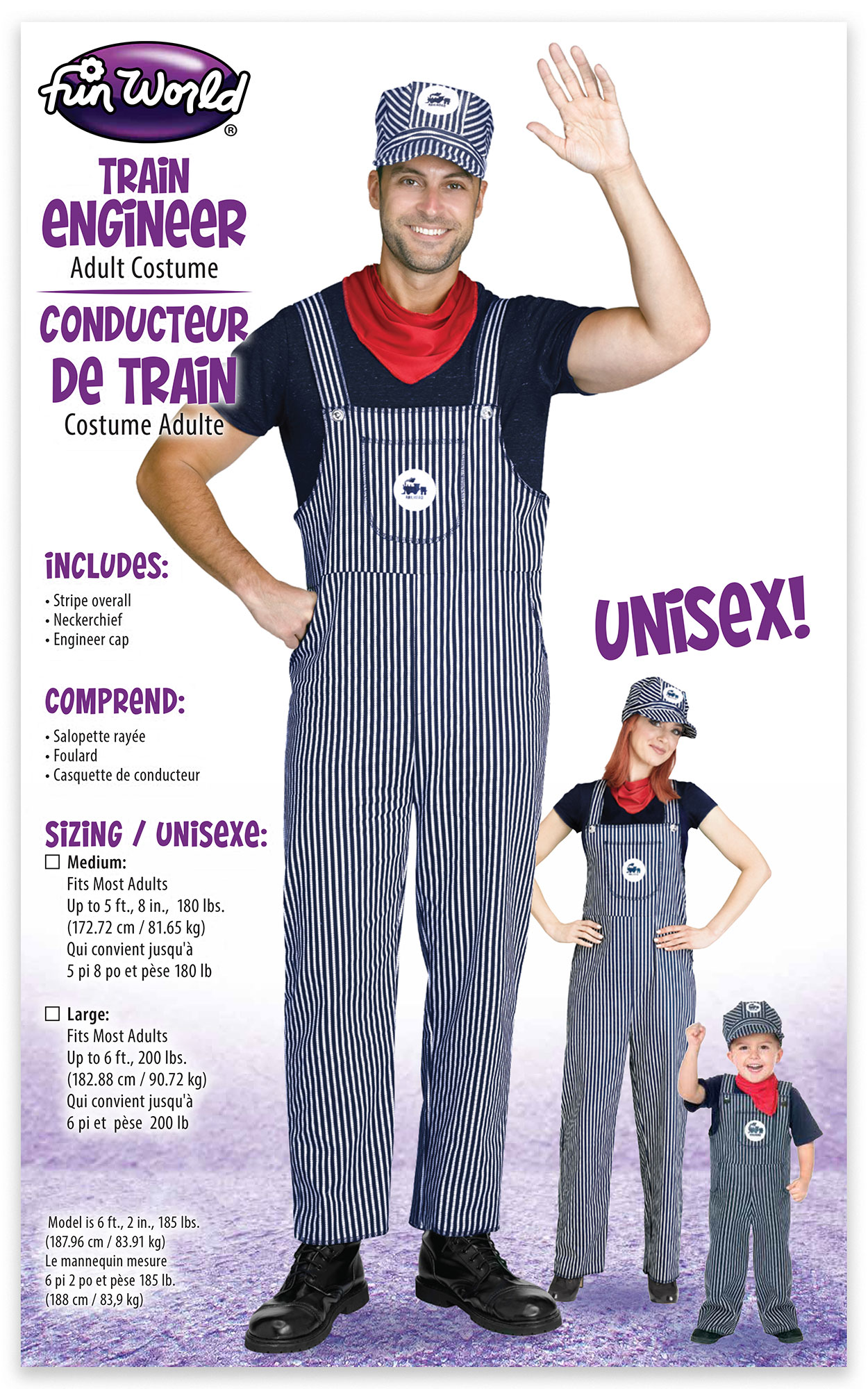 Train store costume adults
