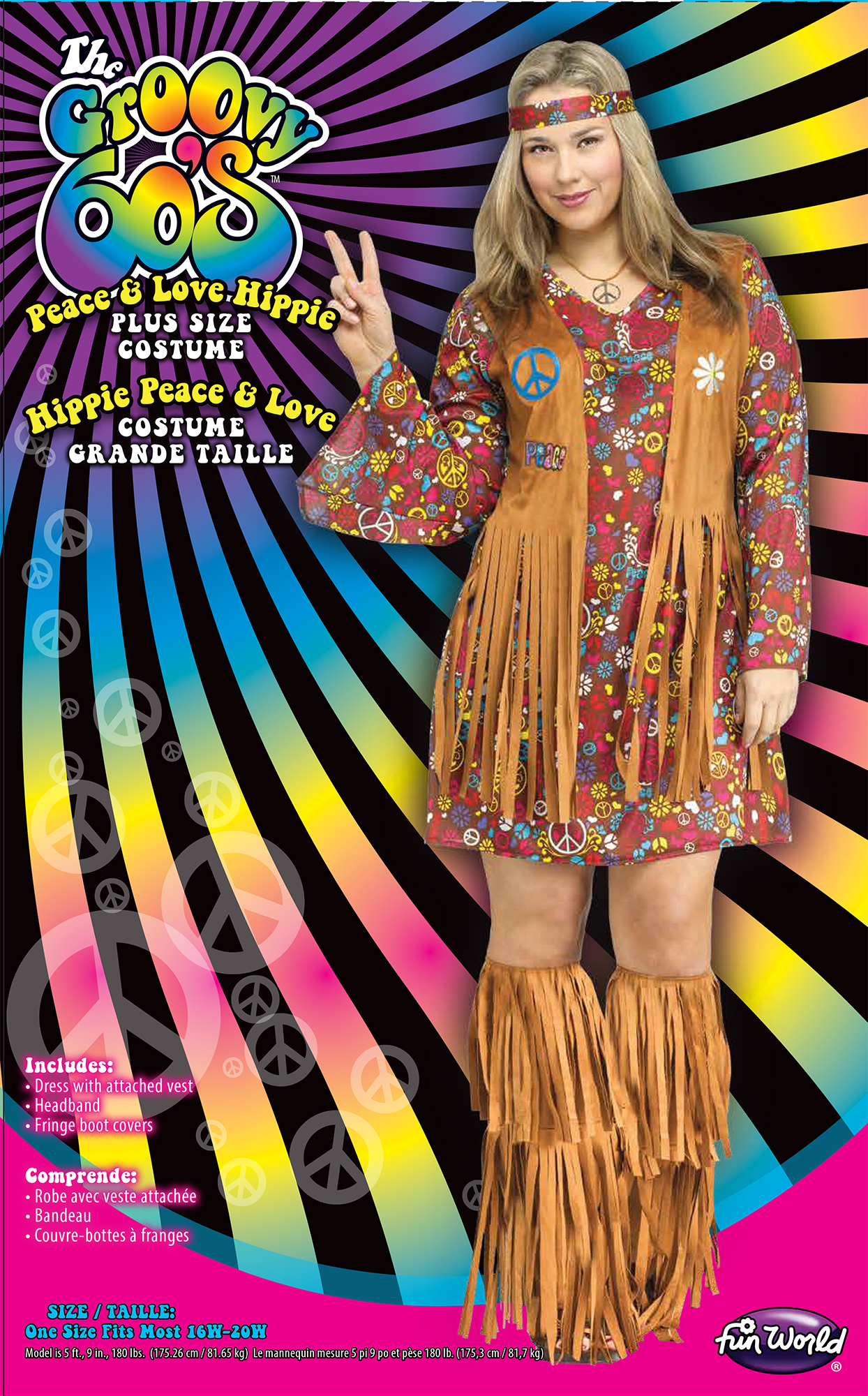 Peace & Love Hippie Plus