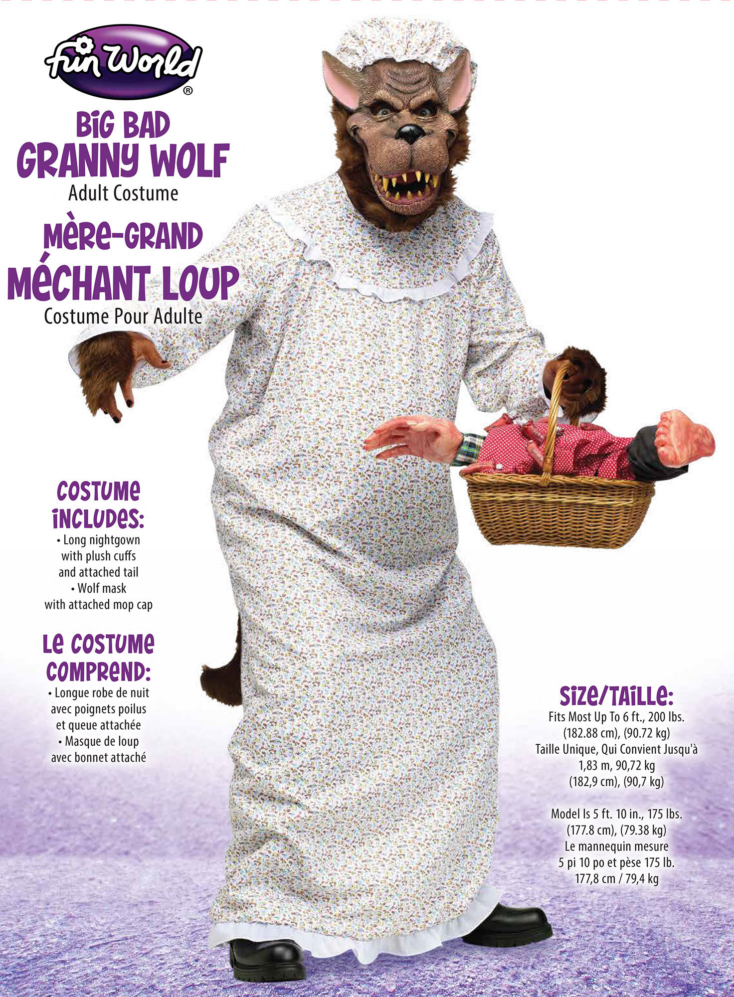 Big Bad Granny Wolf Adult
