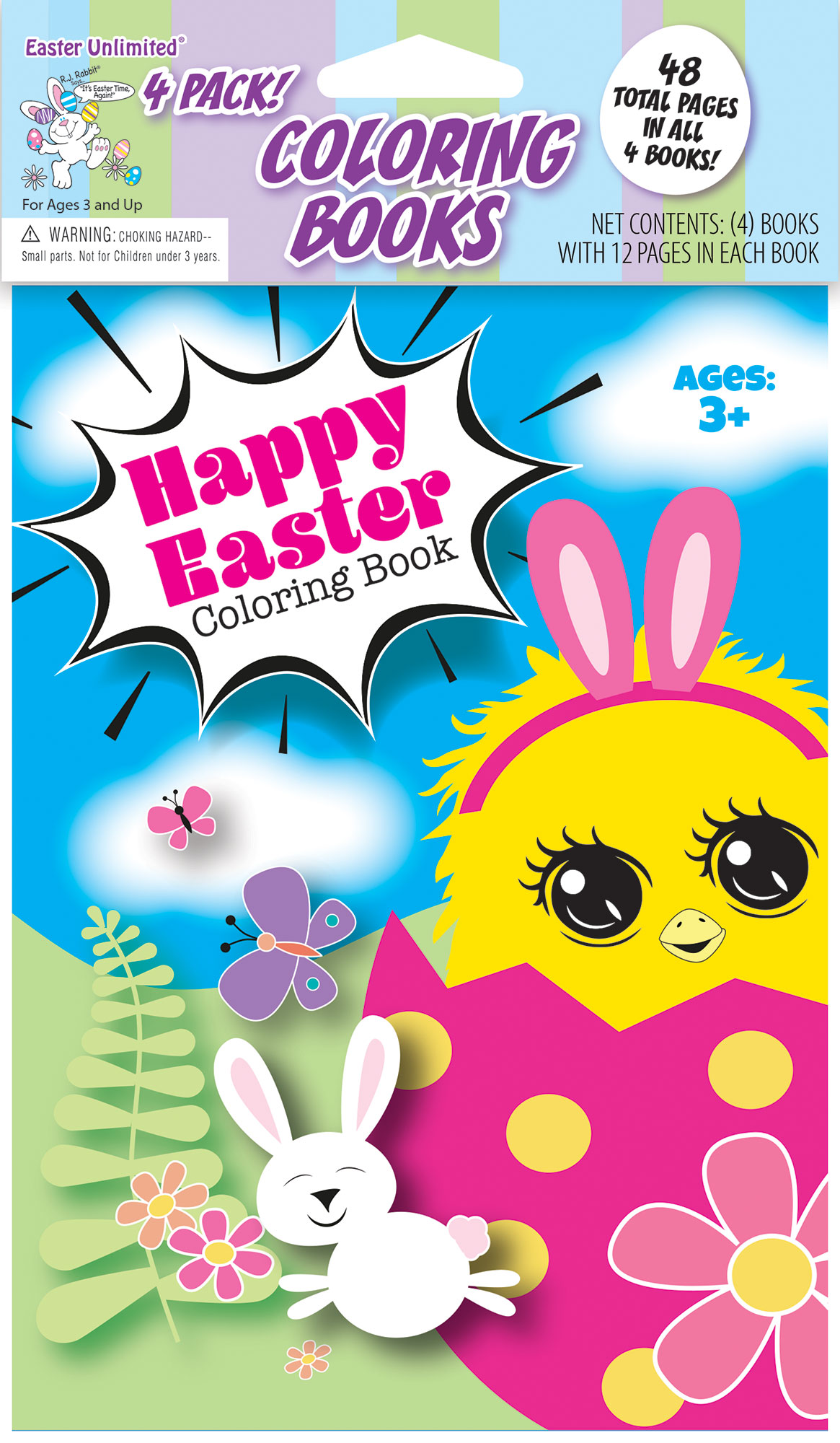 4 Pcs Coloring Books in PBH