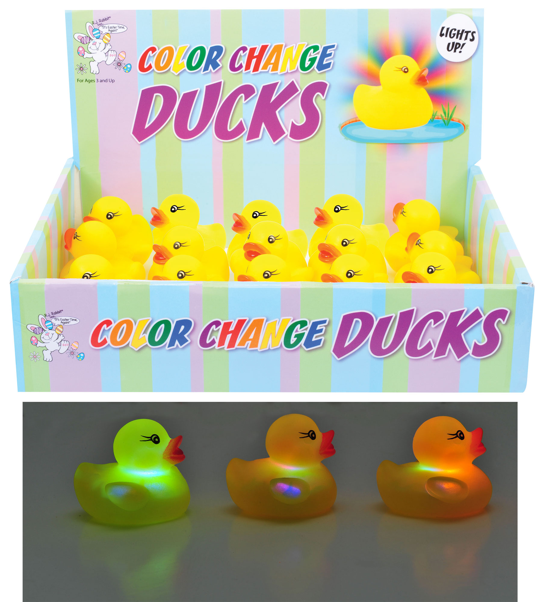 LiteUp Rubber Duckies PDQ
