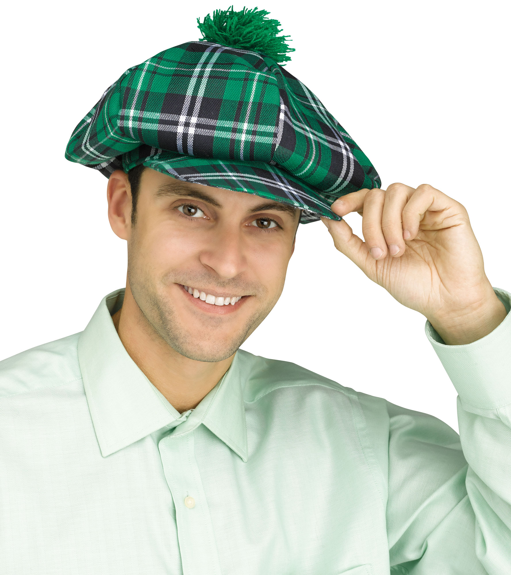 Jumbo Plaid Golf Hat