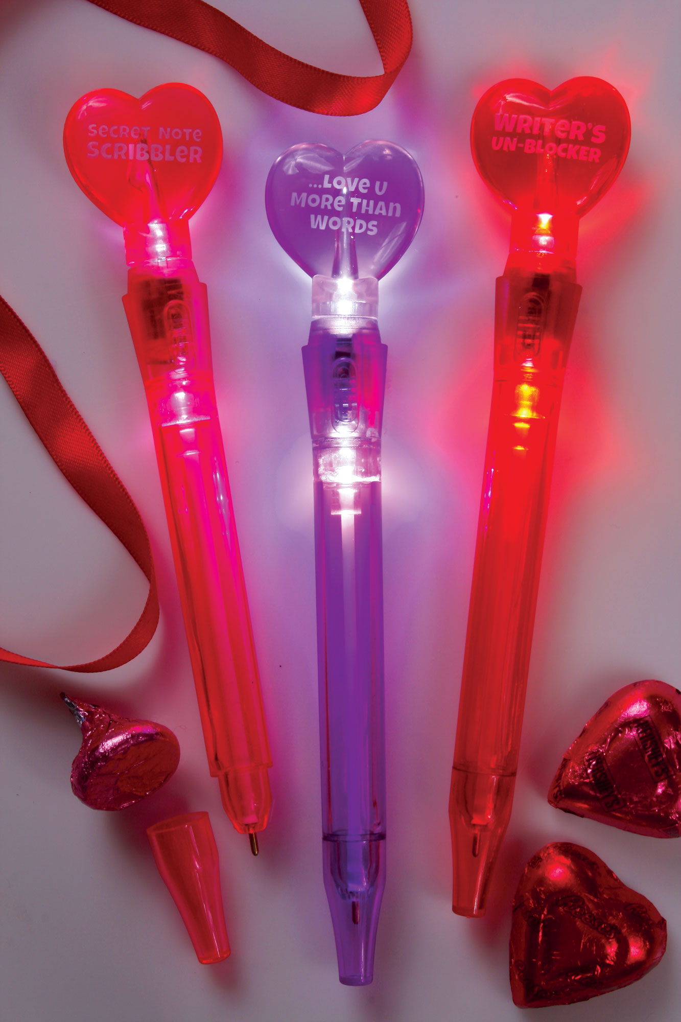 LiteUp Heart Pens