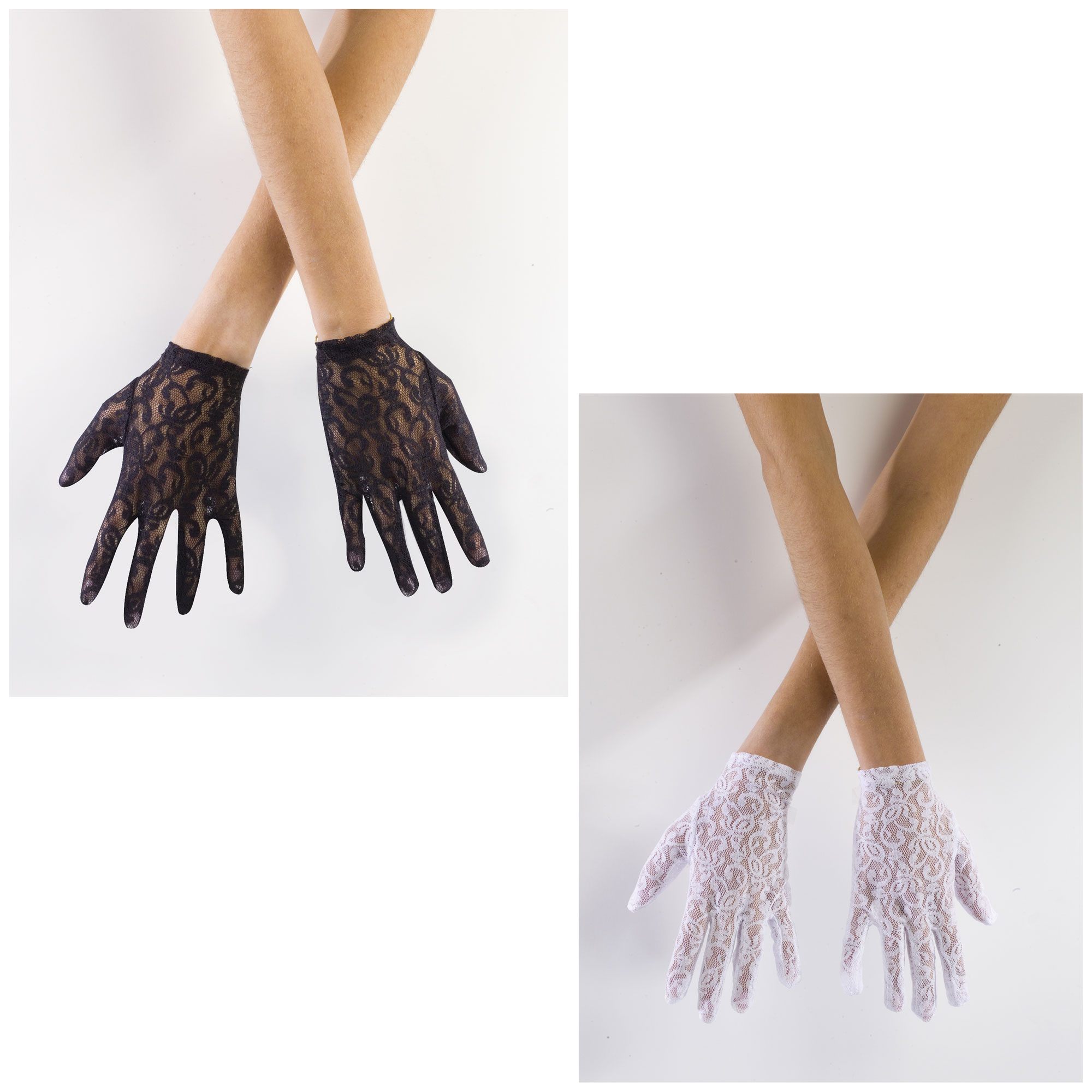 lavender lace gloves