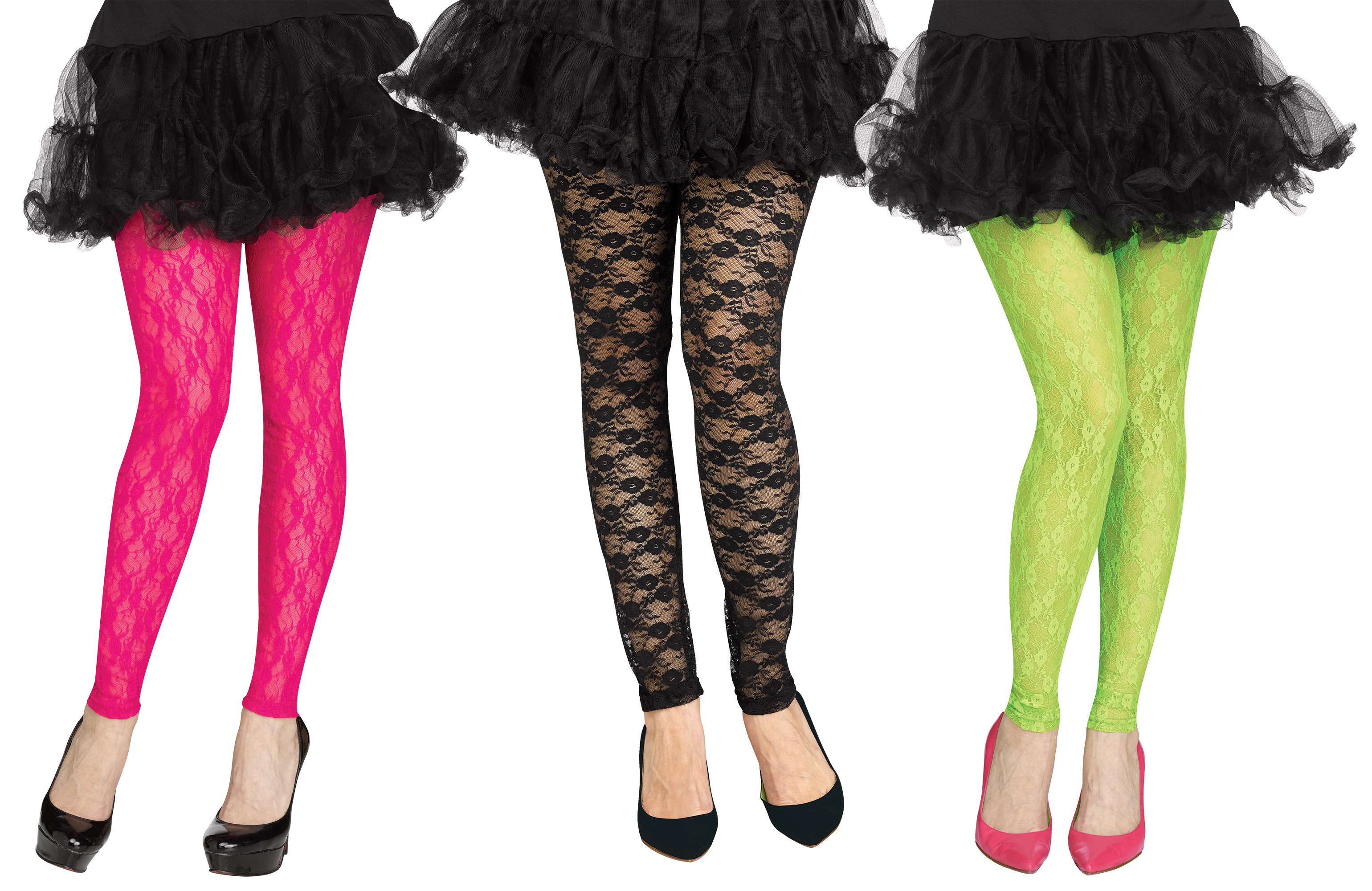 Footless Lace Tights, all Tights