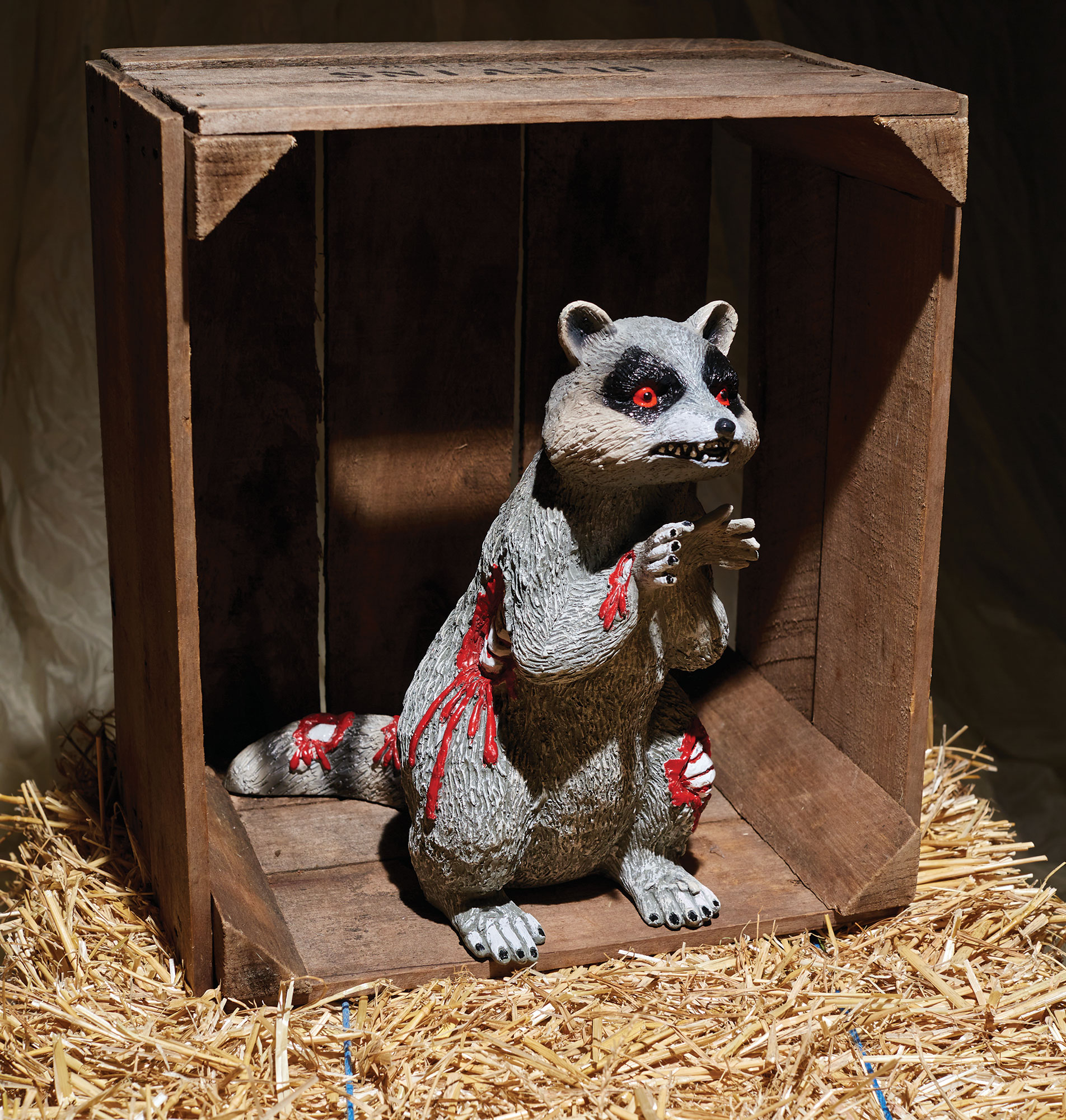 11" Zombie Raccoon