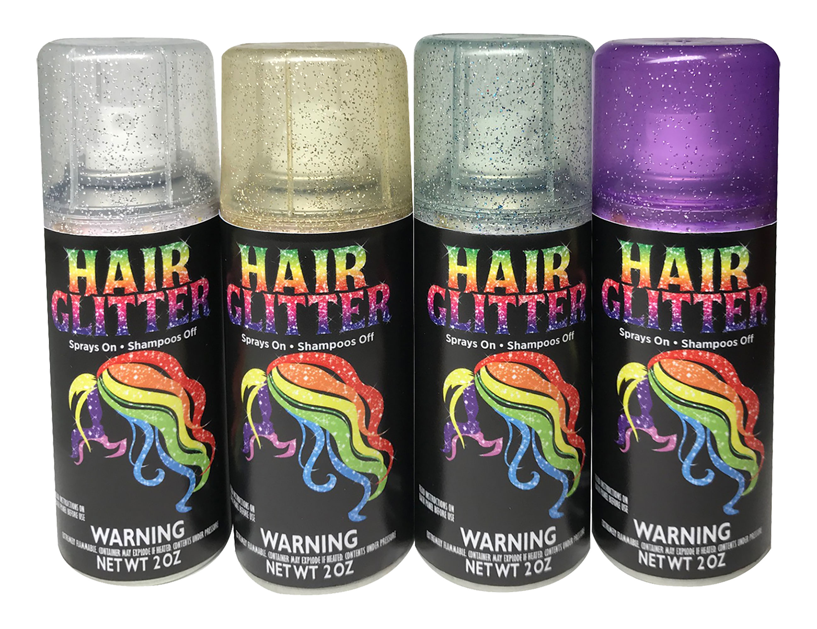 Claire's Blue Hair Glitter - wide 1