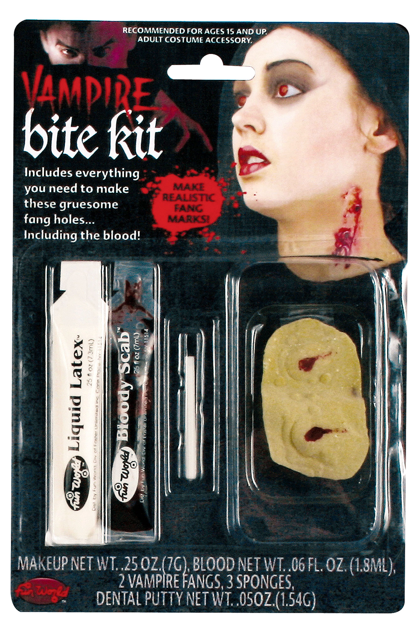 Screw in the Head Victim Makeup FX Kit Halloween Costume Accessory