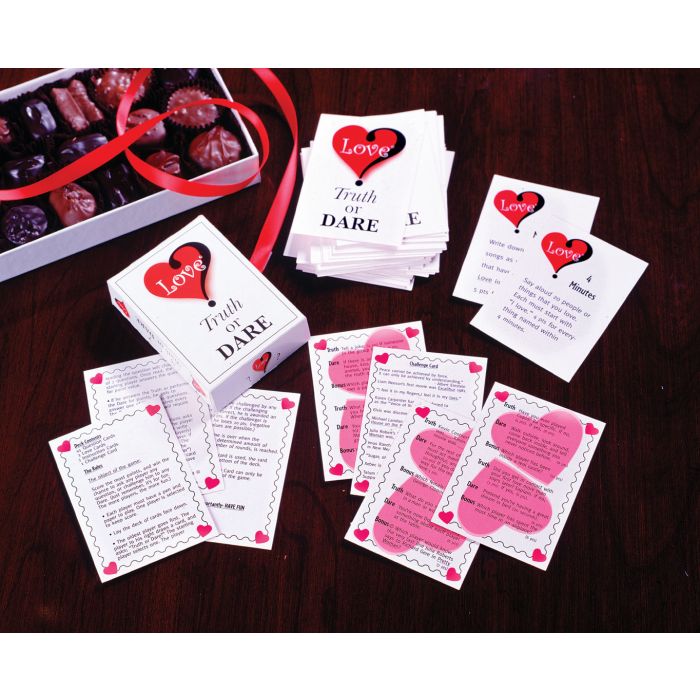 Truth or Dare Card Game.