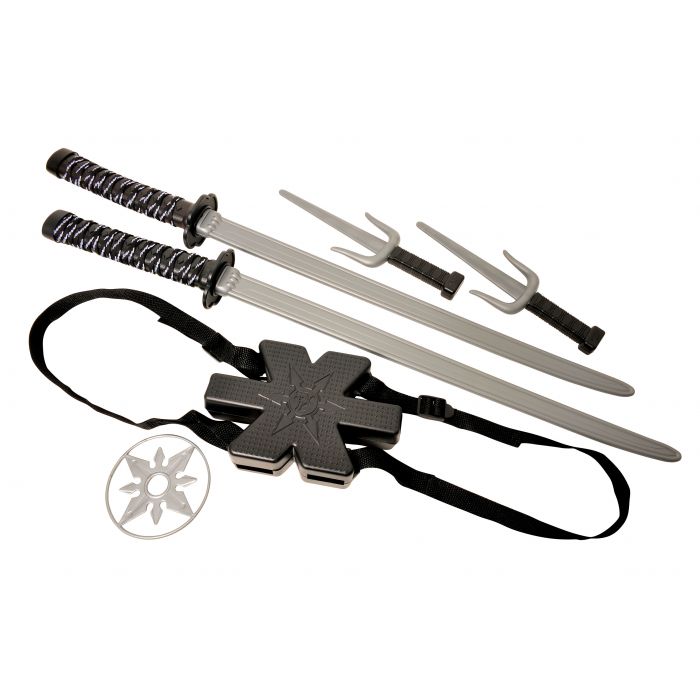 Ninja Double Sword Halloween Costume Accessory