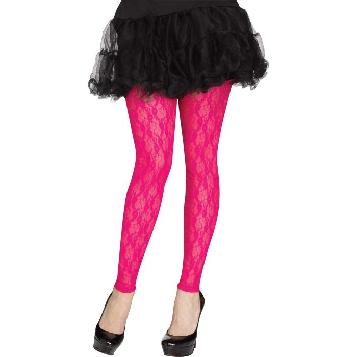 80's Lace Footless Tights