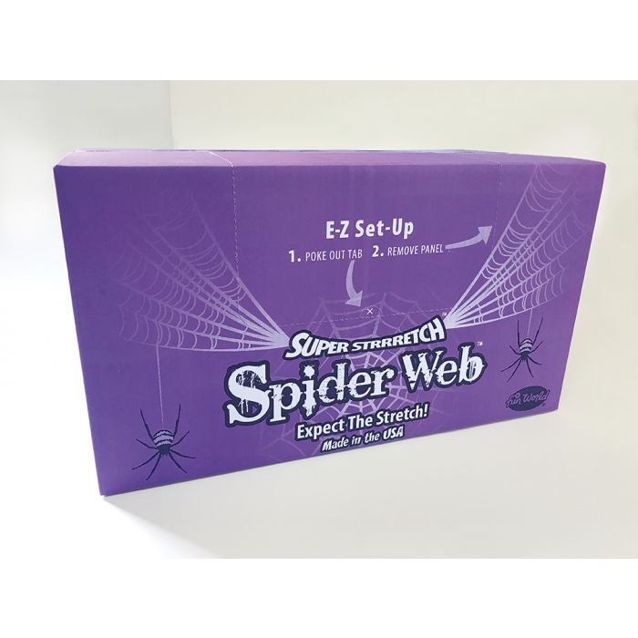 Super Stretch™ White Spider Web