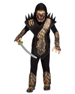 Gold Skull Dragon Ninja - Child