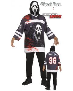 Ghost Face® Horror Jersey & Mask - Adult
