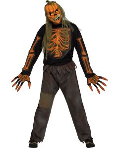 Pumpkin Patch Skeleton - Adult