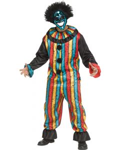 Chrome Carny Clown - Adult