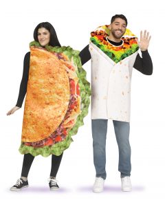 Taco & Burrito - 2 Costumes in 1 Bag! - Adult