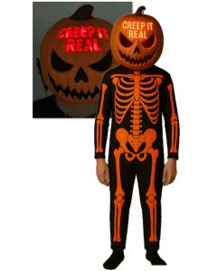 Pumpkin w/ Lite Reveal Mask - Child