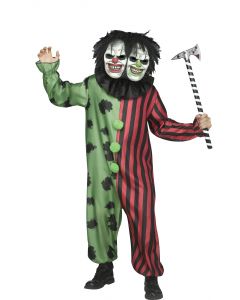 Two Headed Clown - Adult