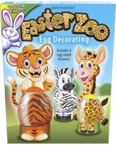 Easter Zoo Egg Decorating Kit