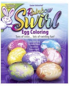 Rainbow Swirl Egg Coloring Kit 
