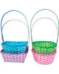 9" Solid Color Basket Assortment