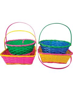 10" Upscale Baskets with Collapsible Handle