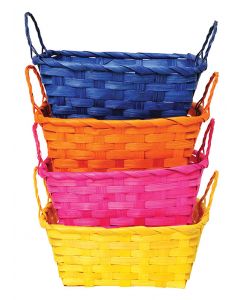 Rectangle Basket w/Loop Handles