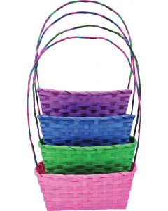 Gingham Bunny Straw Easter Basket  Easter baskets, Easter basket fillers,  Tooth fairy bag