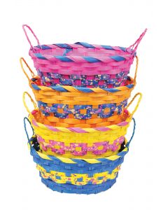 9" Spring Speckled Basket Assortment