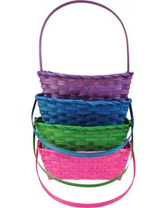 10" Rectangle Basket with Collapsible Handle