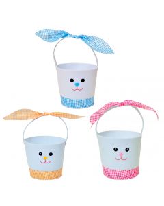 Felt & Gingham Bunny Basket Assortment