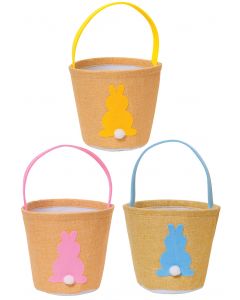 Linen Basket w/ Bunny Assortment