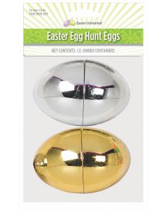 Gold & Silver Chrome Plated Eggs