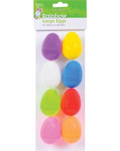 2.5" Color Eggs - 8 Pack