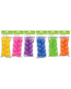 2.25" Solid Color Eggs - 8 Count