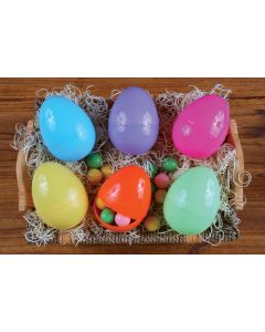 4" Fun & Colorful Eggs