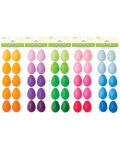 10 Piece - 2.25” Shades of Eggs Assortment