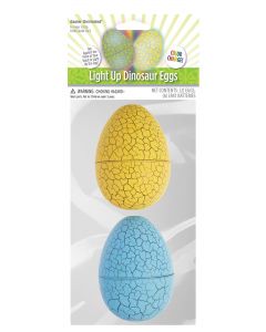 3.5" LU Crackle Dinosaur Eggs - 2 Pack (VIDEO)