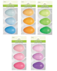 3” Shades of Eggs