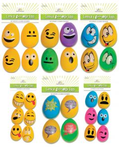 Emoji/Comic Burst Egg Assortment