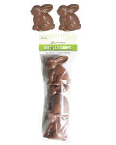 Chocolate Bunny Containers