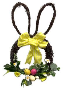 20" Bunny Wreath