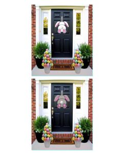 24" Wrong Way Wabbit Decor 