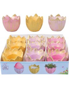 2.9" Tulip Tea Light Holder PDQ 