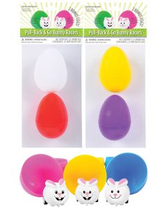 Itty Bitty Bunny Racer in 3" Egg Assortment - 2 Pack