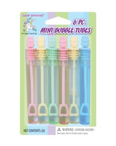 6 Pcs Mini Tubes w/ Wand on Card