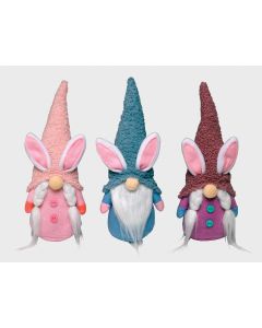 10.5" Nosy-Gnome Plush Décor Assortment