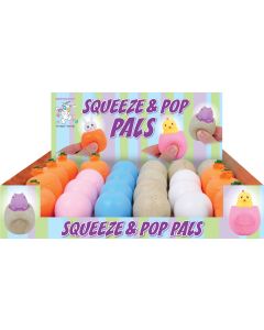 Squeeze and Pop-up Chick, Bunny, and Dino Eggs