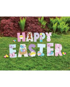33 Piece Happy Easter Sign Set